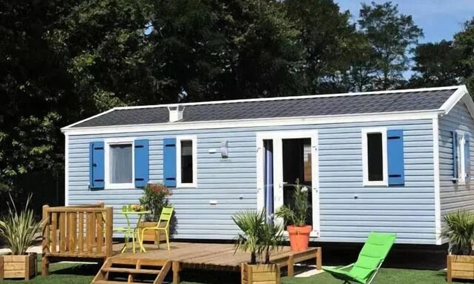 Avrille House | Flower Camping Beauchêne * - Mobile home Standard 32 m2/3 bedrooms - terrace 6 to 8 people - 6 pers. included in the tariff