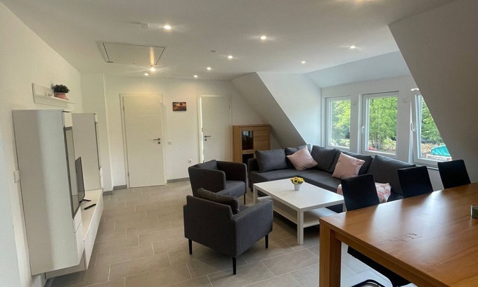 Schneverdingen Apartment | Forest suite with 2 bedrooms bright and cozy in a quiet yet central location