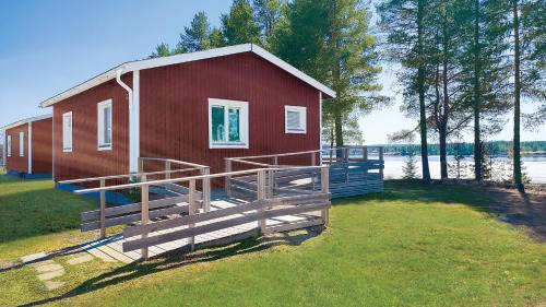Blattnicksele House | Fritidshus - Cottage - Holiday house - Soluppgång