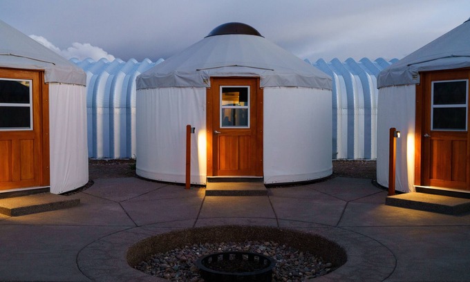 Center House | Frontier Drive-Inn | Yurt 3