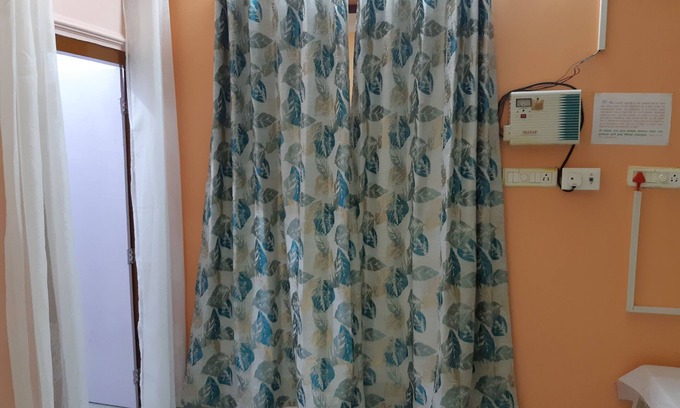 Gomti Nagar Villa | Fully Furnished 1BHK, Unit SA2 for families - room, lobby, kitchen, bathroom
