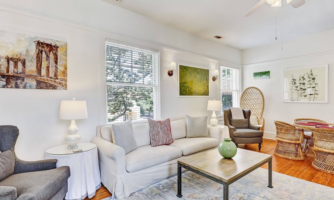 Thomas Square Apartment | Funky 2 Bedroom in Starland | Heated Pool Access