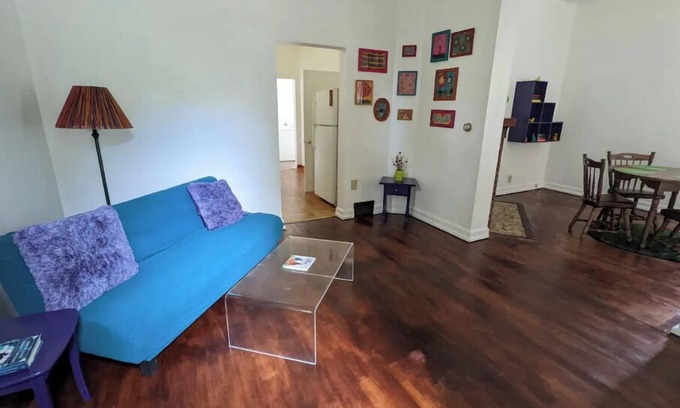 Ishpeming House | Funky, Fido-friendly flat near downtown Ishpeming.
