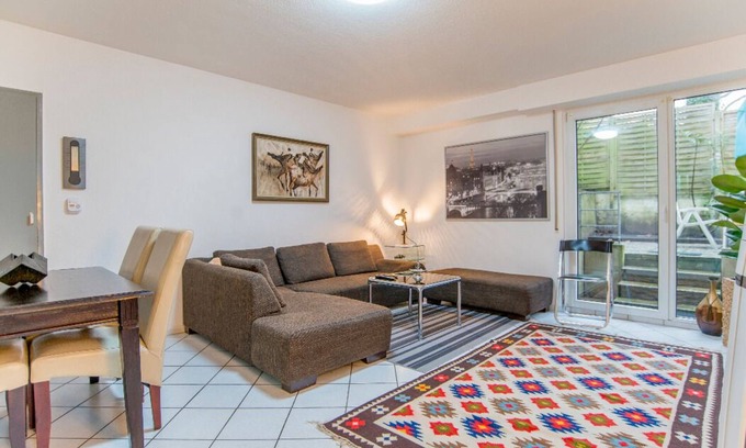 Wuppertal Apartment | Furnished two room apartment with terrace, kitchen, bathroom in Wuppertal