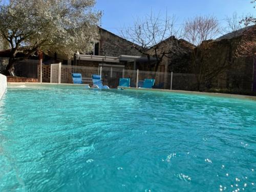 Saint-Martin-de-Valgalgues House | Gîte cévenol avec SPA et Piscine privatifs