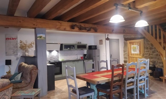 Grandrieu House | Gîte du Cantou 6/7 Personnes