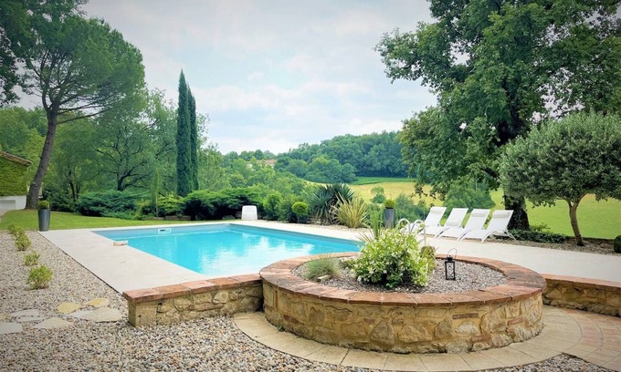 Saint-Caprais-de-Lerm House | Gîte La Fontarelle à St Caprais de Lerm