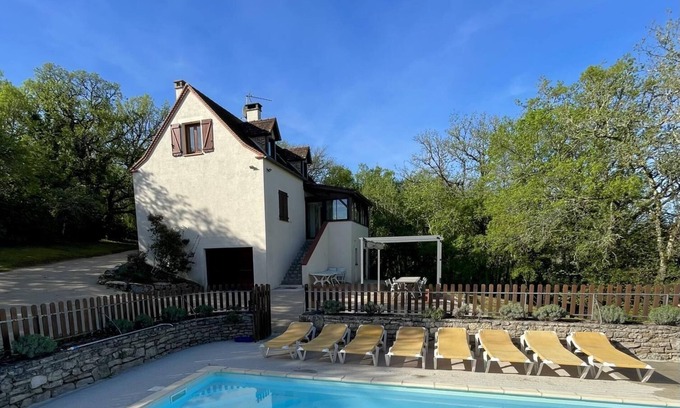 Calvignac House | Gîte Roc de Curios - Calvignac