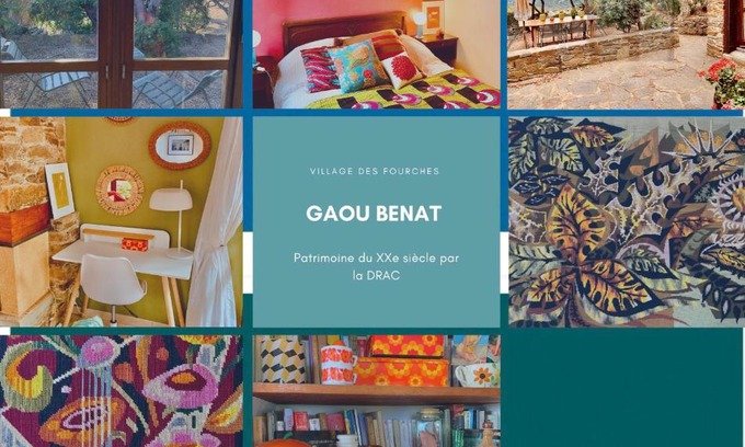 Cap Benat House | Gaou Benat, village des fourches, Label patrimoine XXe siècle