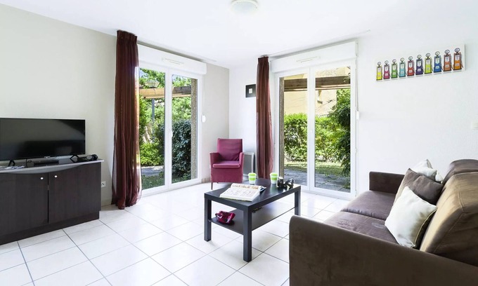 Marcy-l'Etoile Apartment | Garden & City Lyon Residence - Marcy l'Etoile * - 3 room Duplex 6 people