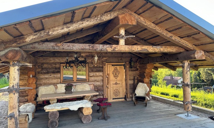 Limbach House | Gemütliche Blockhütte in Einer Ländlichen Gegend
