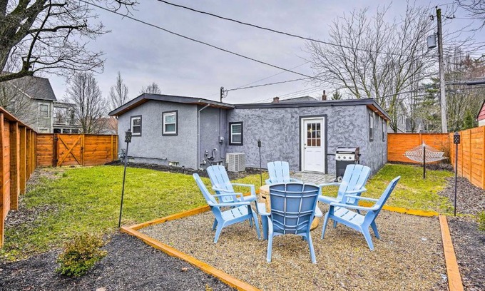 Downtown Columbus House | German Village Getaway with Grill 4 Mi to OSU!