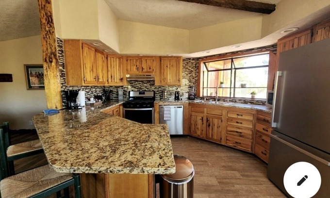 Timberon Cabin | Geronimo cabin, named in honor of the legendary Apache Warrior, Amazing views!