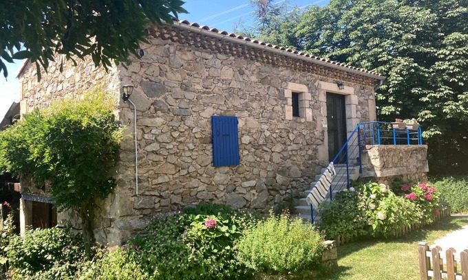 Saint-Jean-de-Muzols House | Gite douce heure ardéchoise - detached stone house-pool to share
