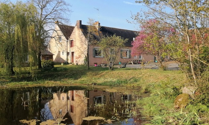 Chantenay-Villedieu House | Gîte in Sarthe, 6 rooms12 pers. "Les Vernets", calm and country (35' to Le Mans)