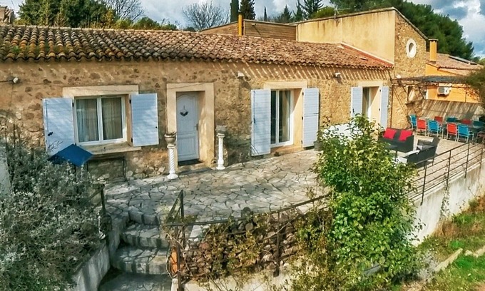Grabels House | Gîte with swimming pool and jacuzzi for 15 people