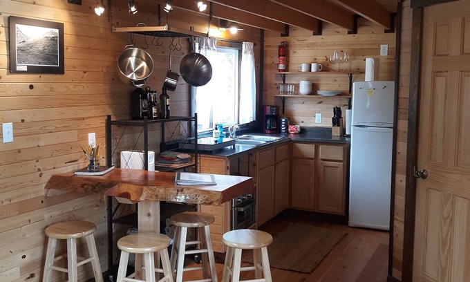 Coram Cabin | Glacier National Park cabin! Our basecamp to explore GNP, just 6 minutes away!