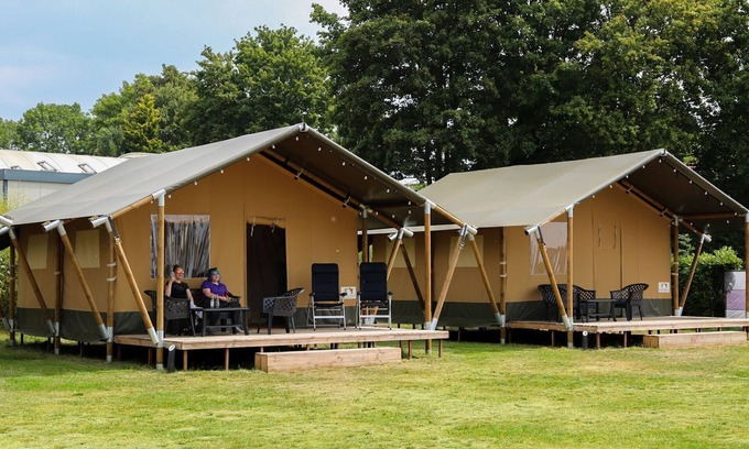 Lathum House | Glamping Tent in Netherlands with Terrace