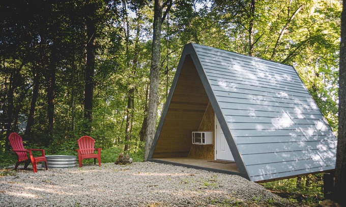 Kipling RV Rental | Glamplyfe Nature Experience: A-Frames in the Hills F4