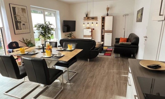 Apeldorn House | Golden Delicious Barrier-free vacation home Carport Terrace Netflix Free WIFI