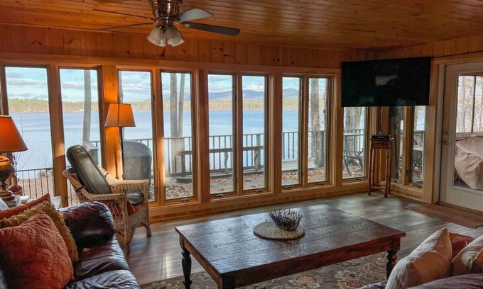 Fryeburg Cabin | Gorgeous Family Lakefront Cabin | Incredible Views
