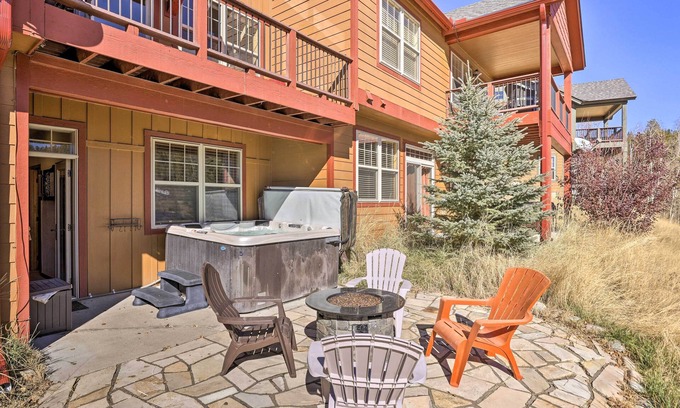 Rendezvous House | Gorgeous Fraser Townhome w/Private Hot Tub!