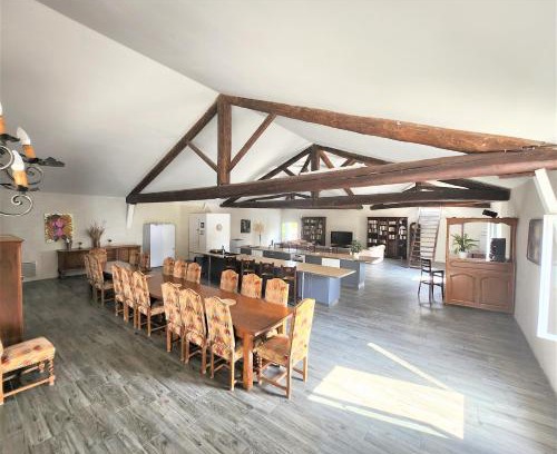 Lespignan House | Grande maison familiale avec piscine couverte