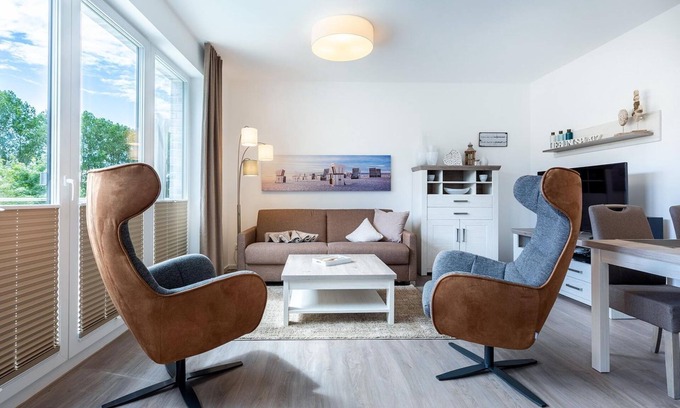 Boltenhagen Apartment | Great, modern vacation apartment for 4 people with a beautiful balcony near the beach