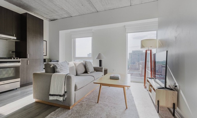 Old Town Apartment | Great Old Town 1BR Gym, W/D, Lounge & A/C, by Blueground