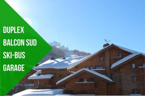 Les Carroz-d'Araches Apartment | GREEN APPLE CARROZ Duplex WIFI Garage Balcon-Sud Vue Montagne