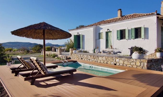 Platanias Pelion Other | Green house on the hill