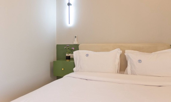 New Cairo Apartment | Green Light 2BR W/Balcony, Lotus, By Travelholic
