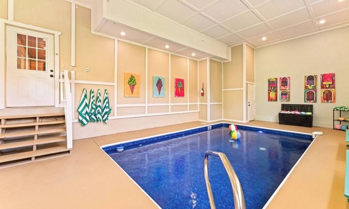 Caton Cabin | Green Mountain Lodge | Indoor Pool, Theater & Game Room