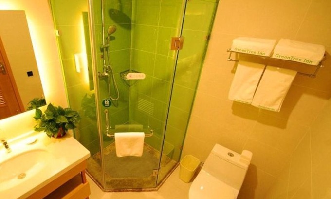 Bazhou County Hotel | GreenTree Inn Langfang Bazhou City Tangeerli Town Spa Business Hotel