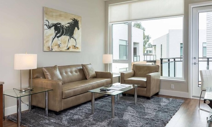 Mission Valley Apartment | Grill & Picnic Area | 1BR w/Kitchen | Work Desk