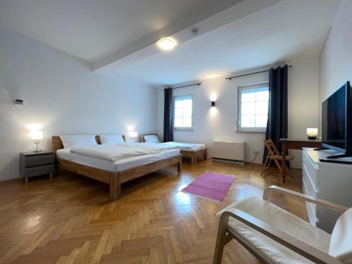 Knielingen Apartment | Große Maisonette-Wohnung by Rabe - Gartenabteil, Smart-TV, Netflix