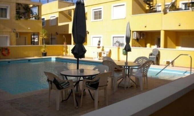 Palomares Apartment | Ground Floor Apartment in Palomares with Communal Pool