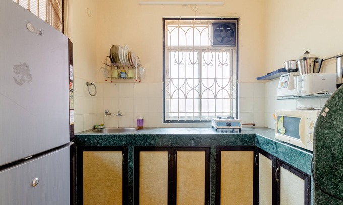 Benaulim Apartment | Ground Floor Studio Holiday Home