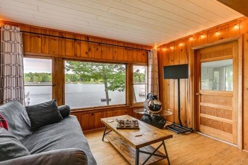 Long Lake House | Hale Rustic Retreat on Long Lake Near Boat Launch!