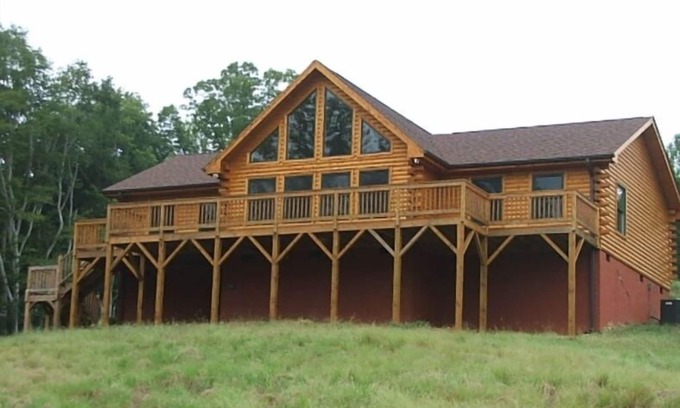 Stokes Cabin | Hanging Rock Getaway on 42 acres centrally located with Mountain View