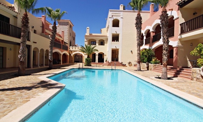 Villaricos Apartment | Harbour Lights Duplex - 200m from beach, WiFi, Terrace