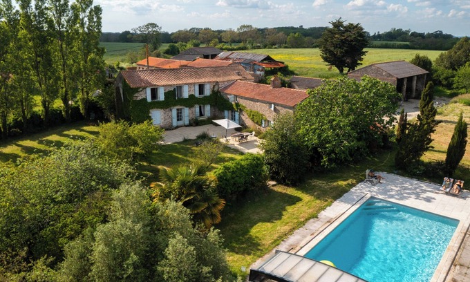 Saint Viaud Other | Havre de Paix: Country house with swimming pool and large garden, close to the sea.