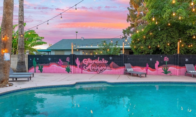 Glendale House | Heated/Chilled Pool - Arcade Room - Sleeps 16