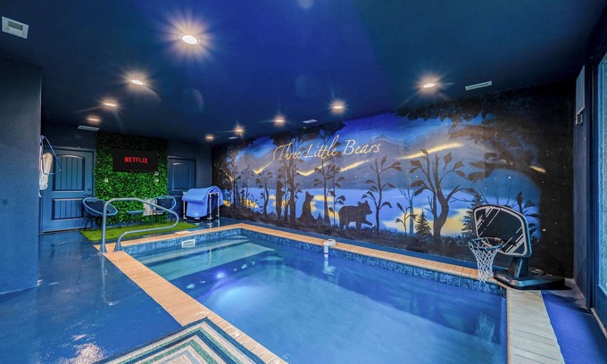 Wears Valley Cabin | Heated Pool | Luxury Cabin | Game Room | Theater