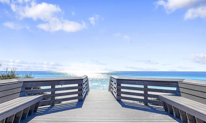 Seagrove Beach Apartment | "Hidden Beach Villas 111" | Heated community pool | Tennis and Shuffleboard |Across from the Beach