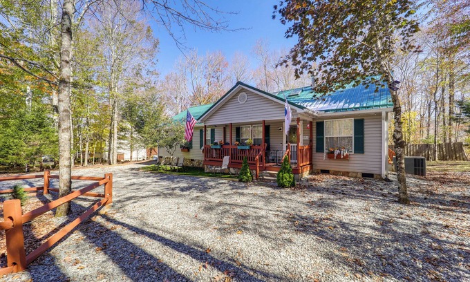 Charter Hills House | Hike & Bike in Beech Mtn Resort: Pet-Friendly Home