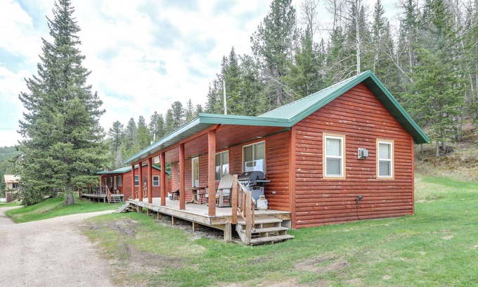 Deadwood Cabin | Hike, Ski, ATV & More: Deadwood Cabin w/Grill