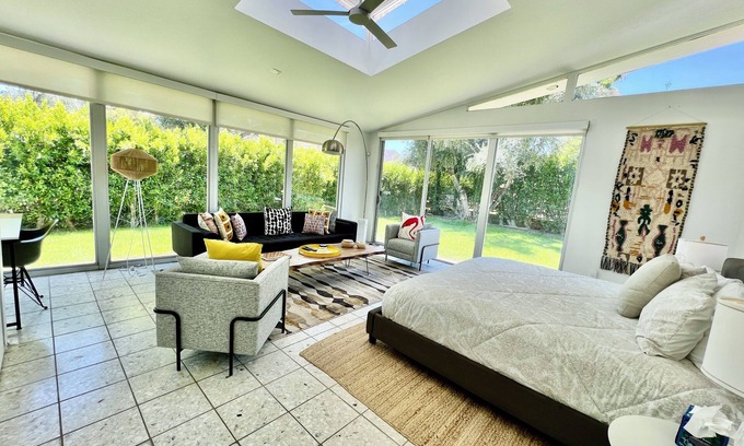 Indian Canyon House | Hip, Luxe and Comfortable Private Pool Home on the Fairway