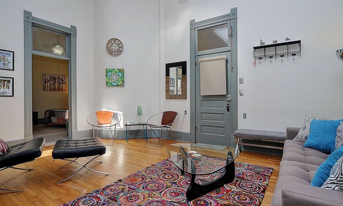 Salida Condo | Historic comfy loft in the heart of Salida! View calendar