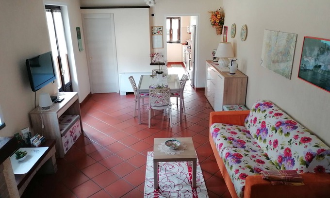 San Martino House | Holiday Apartment Anna, paradise for children, big garden, private parking space